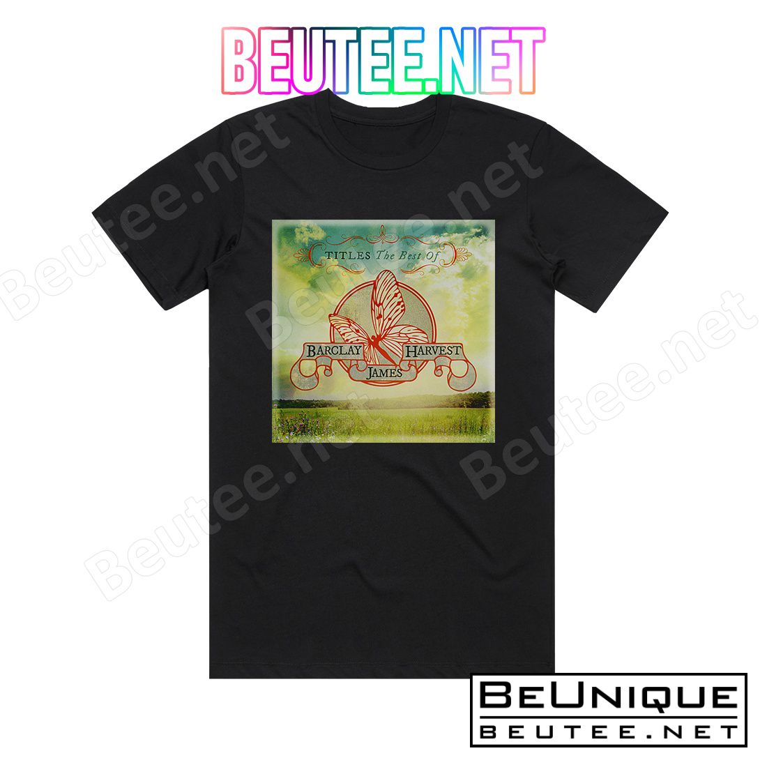 Barclay James Harvest Titles The Best Of Album Cover T-Shirt