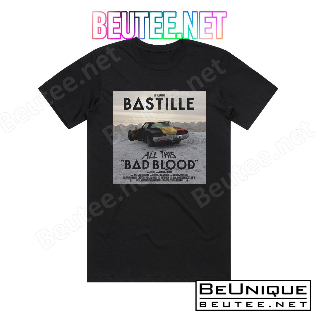 Bastille Bad Blood 5 Album Cover T-Shirt
