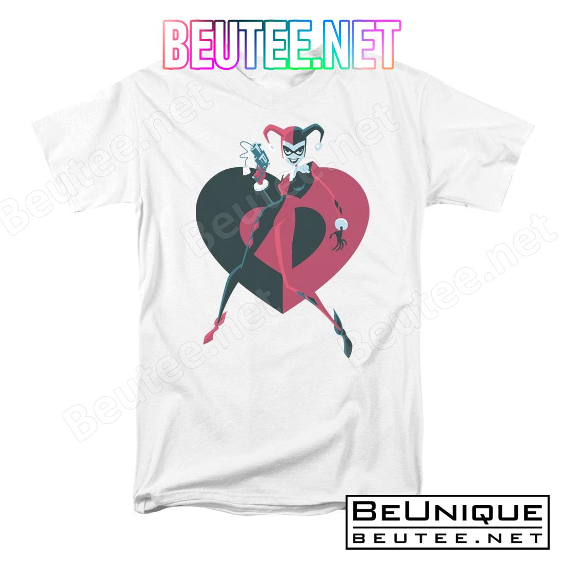 Batman Harely Heart T-shirt