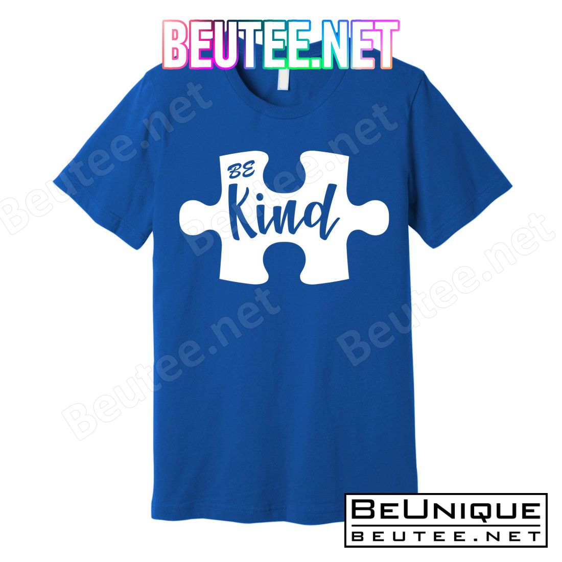 Be Kind Autism Awareness Puzzle T-Shirts