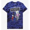 Beetlejuice Cartoon Wash Boyfriend Fit Girls T-Shirt