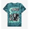 Beetlejuice Comic Tie-Dye Boyfriend Fit Girls T-Shirt