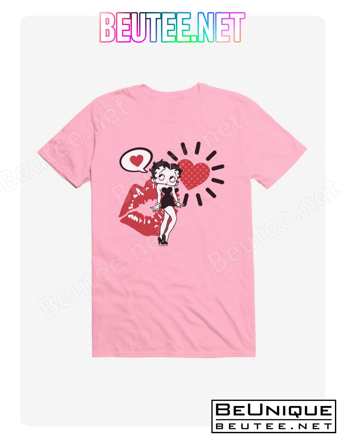 Betty Boop Love on the Brain T-Shirt