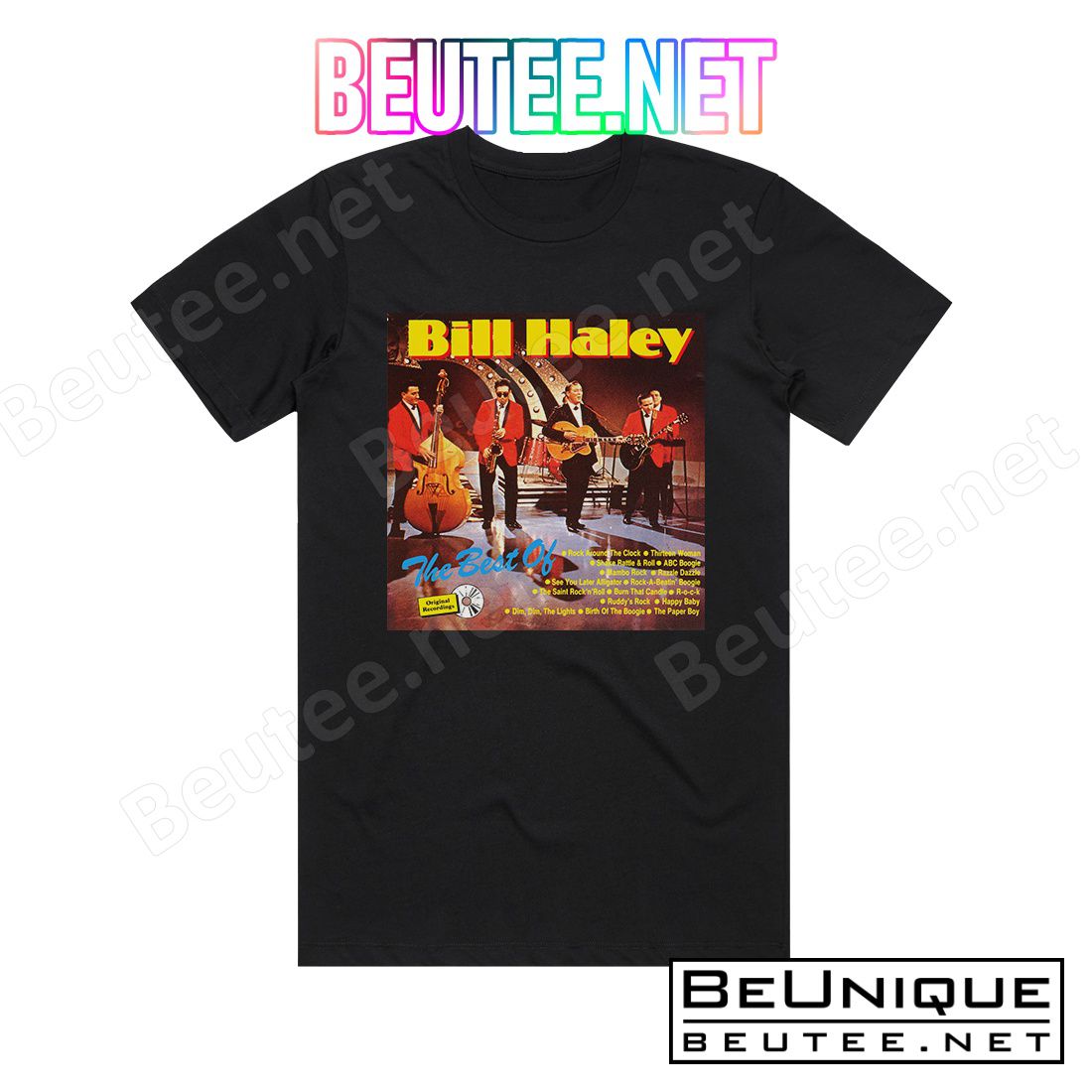 Bill Haley and His Comets The Best Of Album Cover T-Shirt