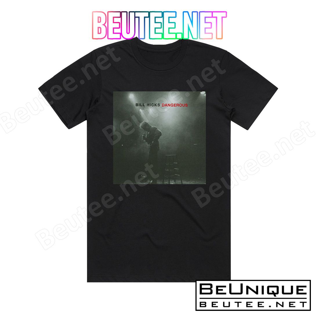 Bill Hicks Dangerous Album Cover T-Shirt
