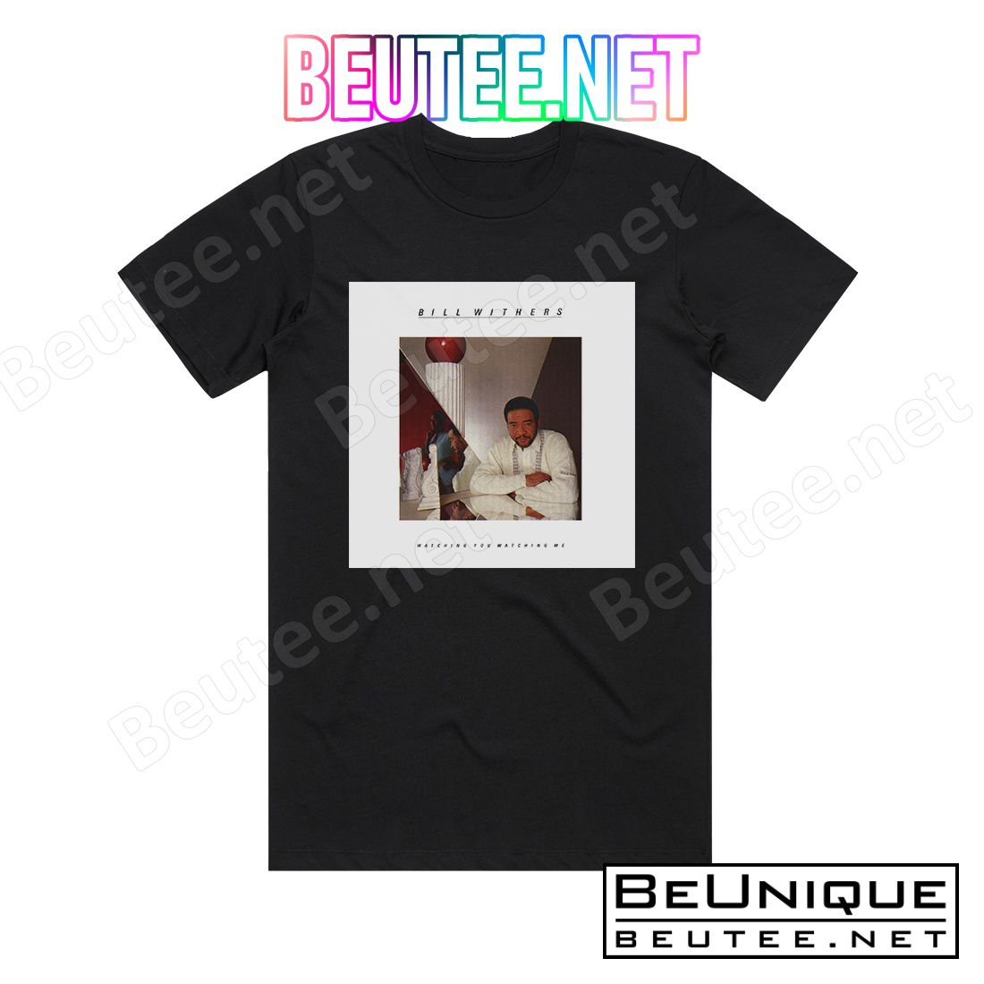 Bill Withers Watching You Watching Me Album Cover T-Shirt