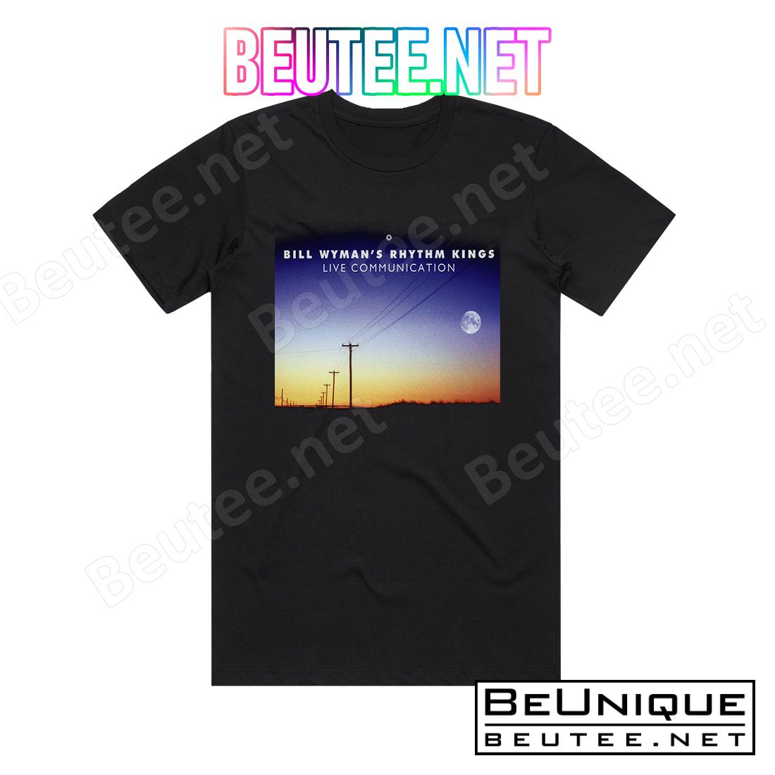 Bill Wyman Rhythm Kings Live Album Cover T-Shirt
