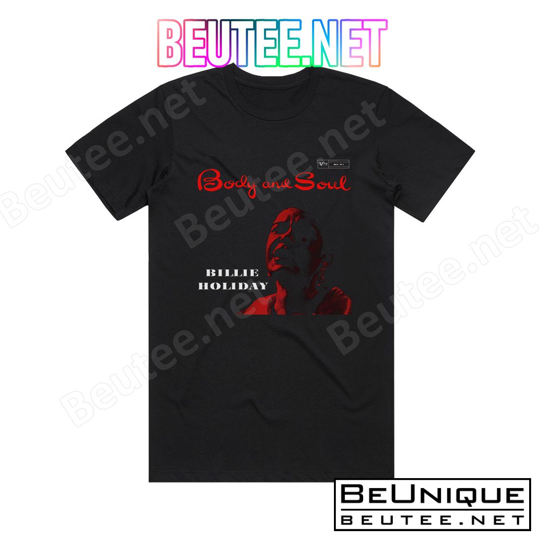 Billie Holiday Body And Soul Album Cover T-Shirt