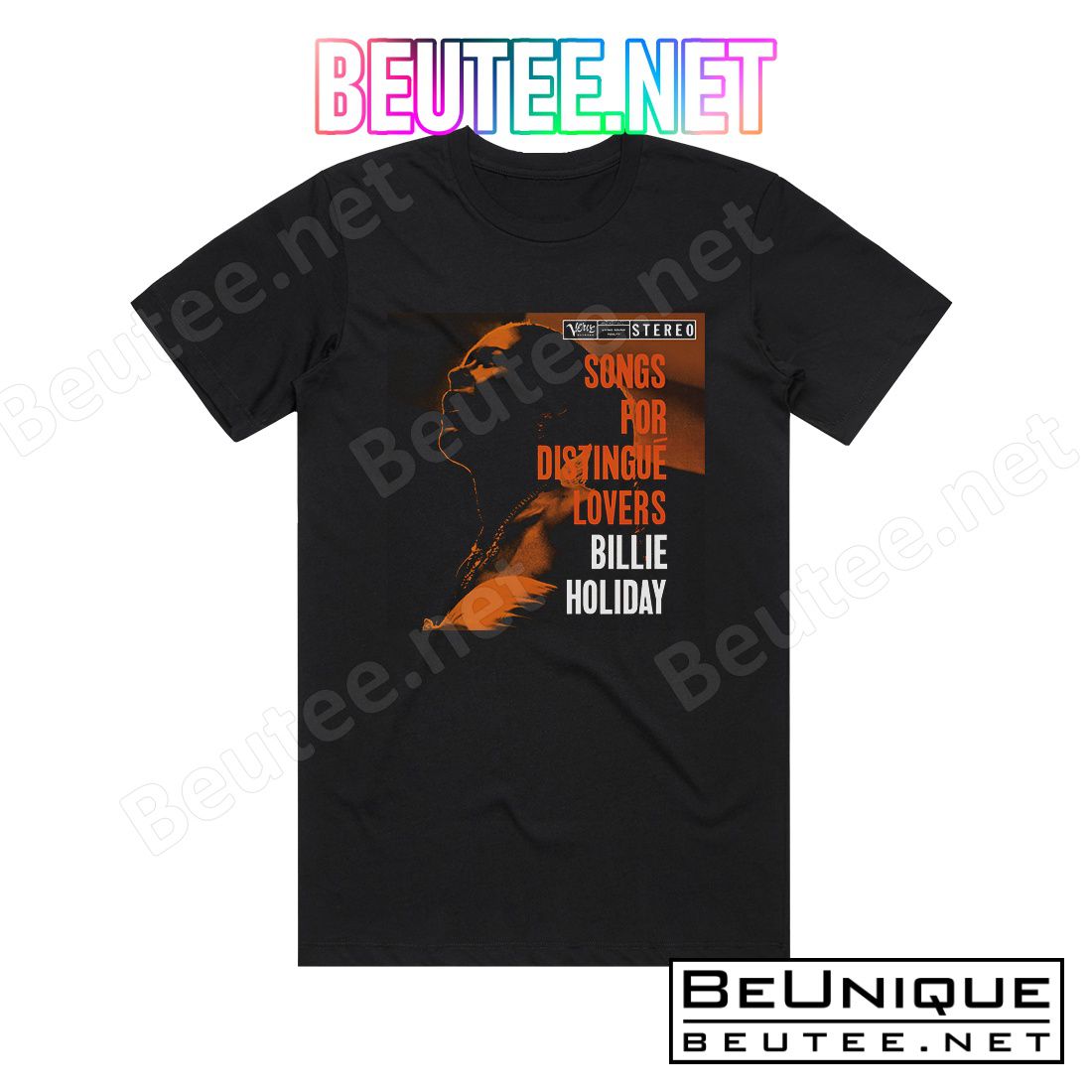 Billie Holiday Songs For Distingue Lovers 1 Album Cover T-Shirt
