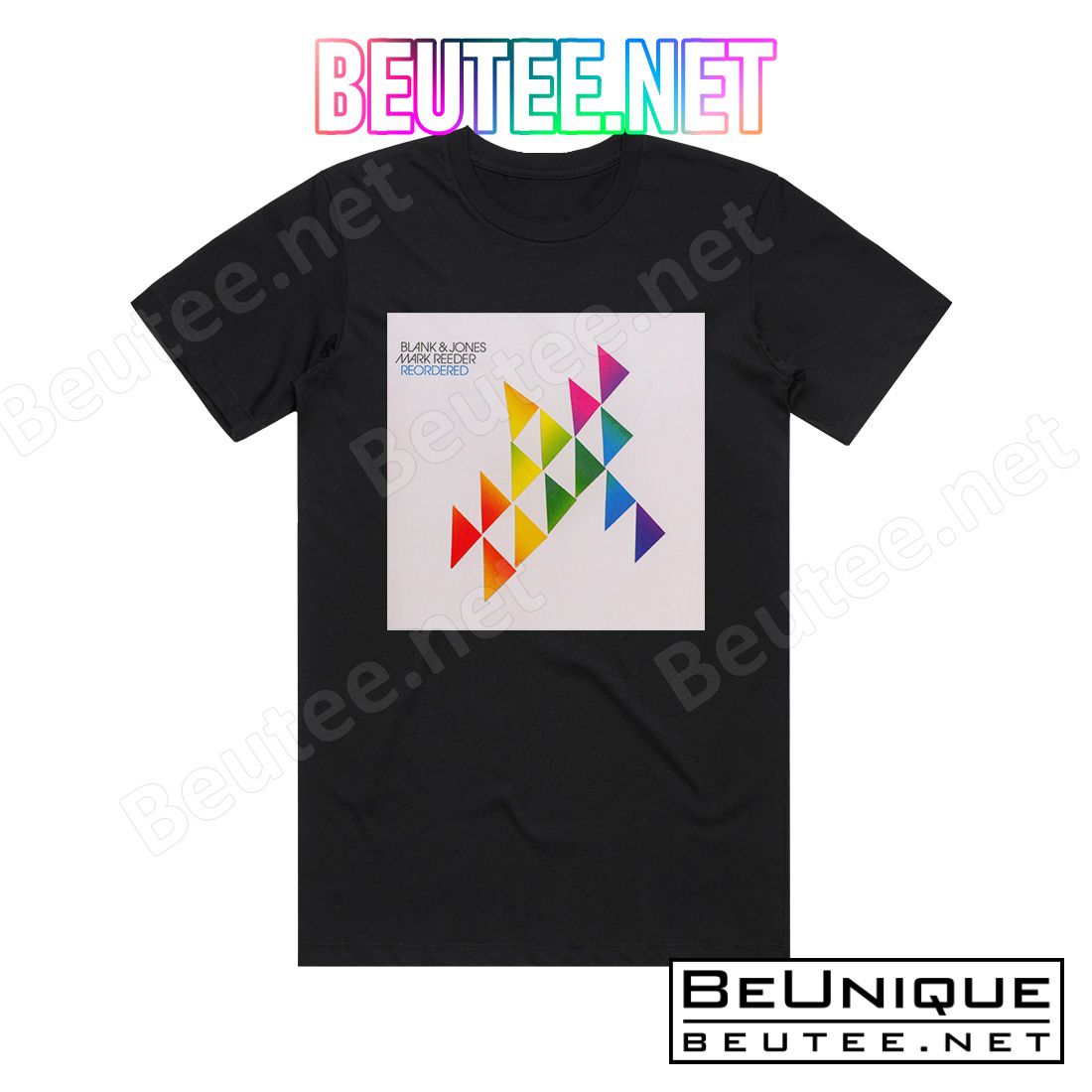 Blank and Jones Reordered Album Cover T-Shirt