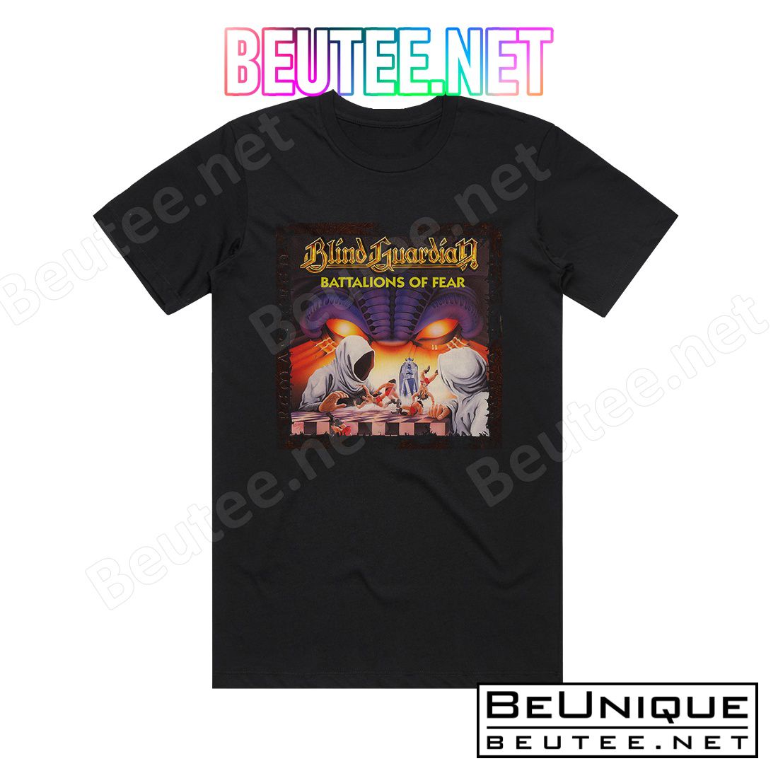 Blind Guardian Battalions Of Fear 4 Album Cover T-Shirt