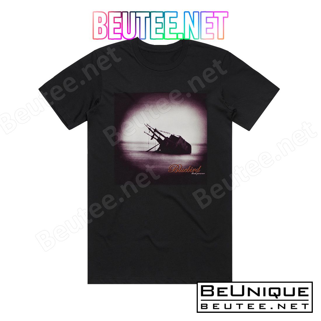 Bluebird Black Presence Album Cover T-Shirt