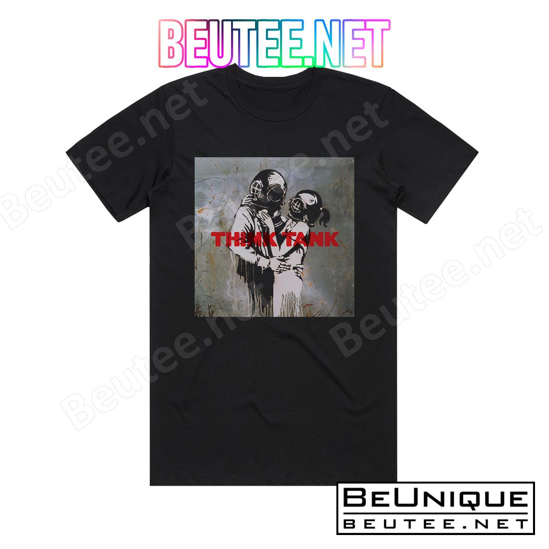 Blur Think Tank Album Cover T-Shirt