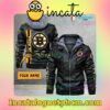 Boston Bruins Customize Brand Uniform Leather Jacket
