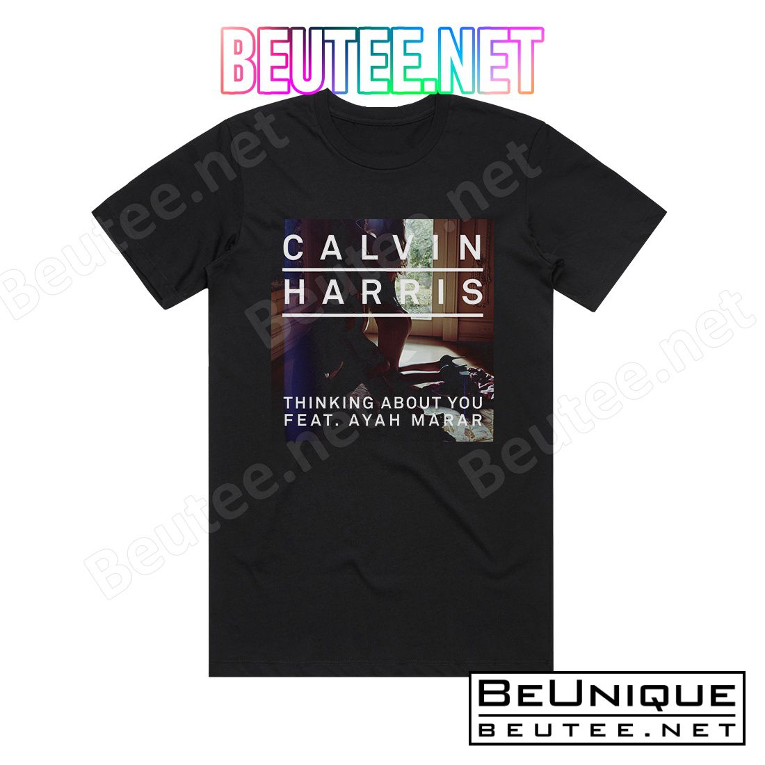 Calvin Harris Thinking About You 3 Album Cover T-Shirt