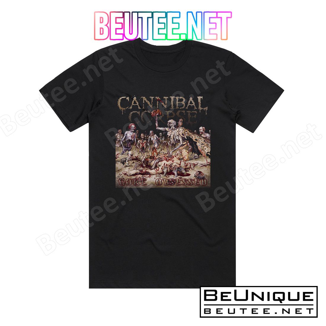 Cannibal Corpse Gore Obsessed Album Cover T-Shirt