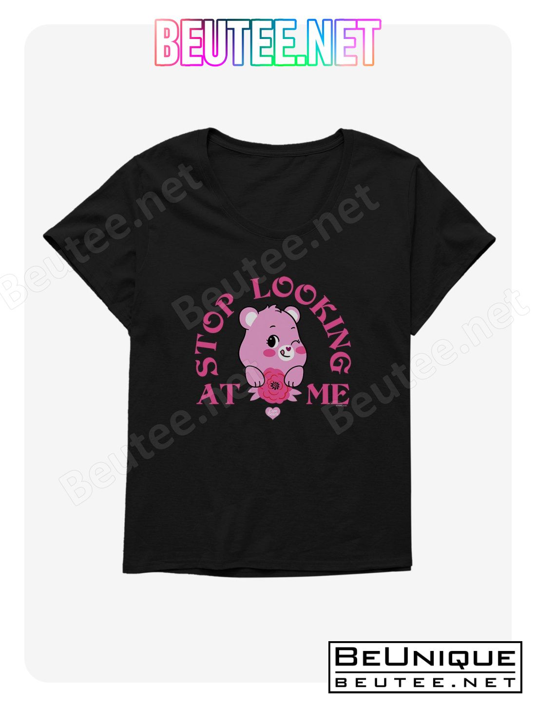 Care Bears Stop Looking Girls T-Shirt