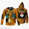Charizard Pokemon Anime Tie Dye Style Jacket