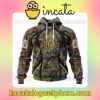 Customized LIGA MX Chivas Guadalajara Hunting Camo Mens Camouflage Hooded Adult Hoodies