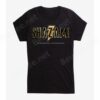 DC Comics Shazam! Gold Name Logo T-shirt