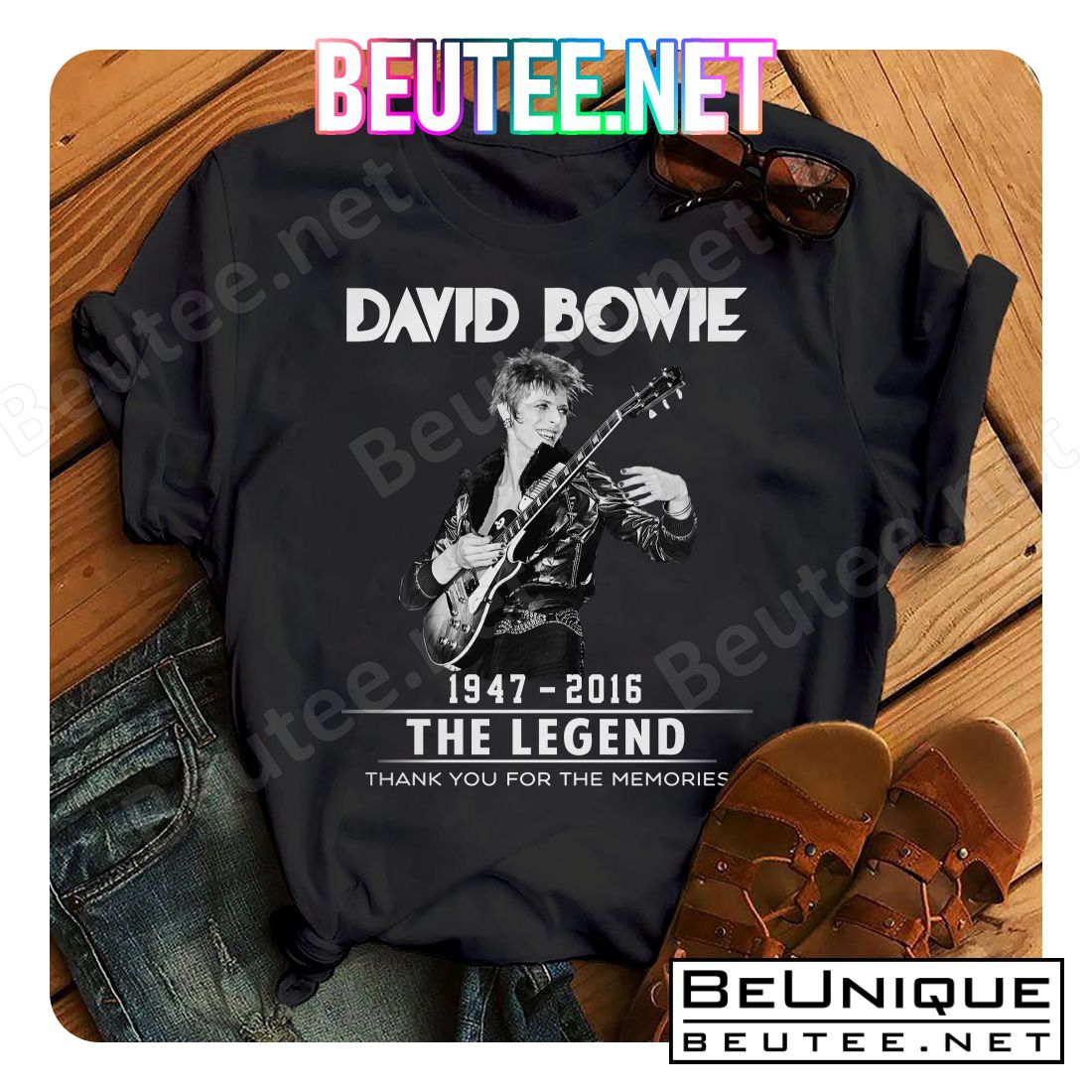 David Bowie Shirt David Bowie The Memories Shirt David Bowie Song List Shirt