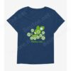 Deery-Lou Floral Green Design T-Shirt
