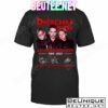 Depeche Mode 42th Anniversary 1980-2022 Signatures Thank You For The Memories Shirt
