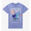 Disney Lilo & Stitch Boba Boyfriend Fit Girls T-Shirt