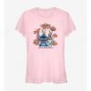 Disney Lilo & Stitch Chibi Floral T-Shirt