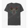 Disney Mickey Mouse Rainbow Outline Pride T-Shirt