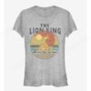 Disney The Lion King Retro Lion Girls T-Shirt