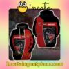 Ducati Skull Black And Red Nike Zip Up Hoodie