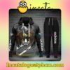 Eagle Adidas Black Zipper Hooded Sweatshirt And Pants