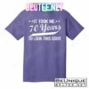Funny 70th Birthday Look This Good T-Shirts Tank Top
