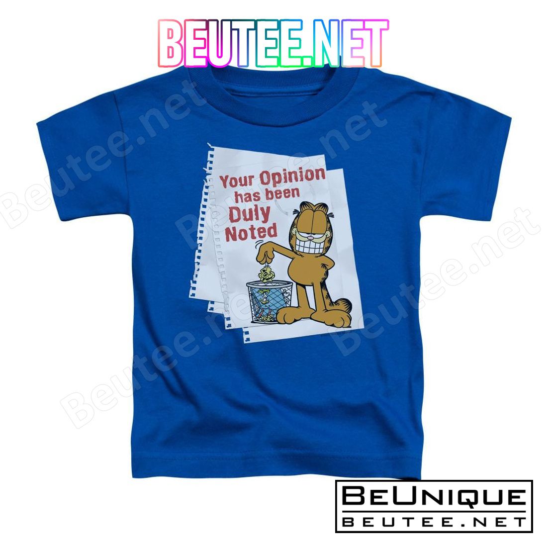 Garfield Duly Noted Shirt