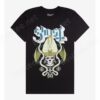 Ghost Papa Emeritus IV & Serpents Boyfriend Fit Girls T-Shirt