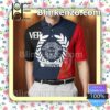 Gianni Versace Mix Red Navy And Black Embroidered Polo Shirts