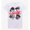 Gorillaz Head Icons Girls T-Shirt