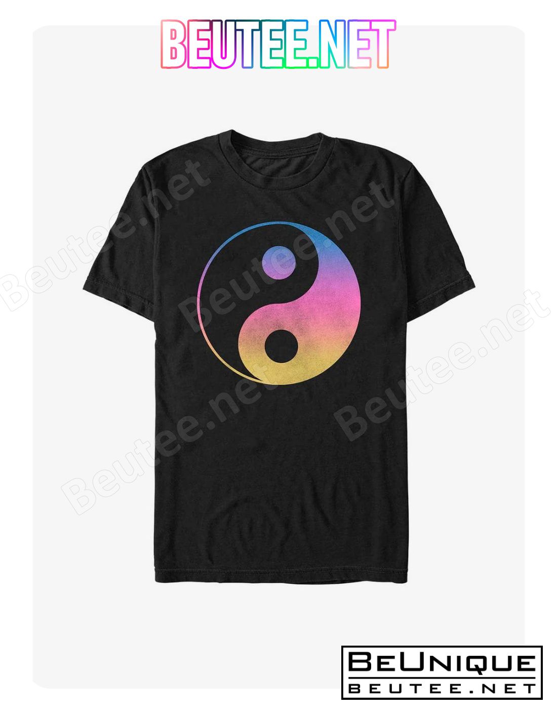 Gradient Yin Yang T-Shirt