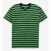 Green & Black Stripe T-Shirt