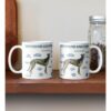 Greyhound Anatomy Coffee Mug