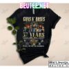 Gun N Roses 37 Years 1985-2022 Thank You For The Memories Shirt
