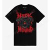 Hell Hound Metal Boyfriend Fit Girls T-Shirt