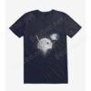 Help! Moon Stars Navy Blue T-Shirt