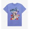 Hole Live Through This Candy Hearts Boyfriend Fit Girls T-Shirt