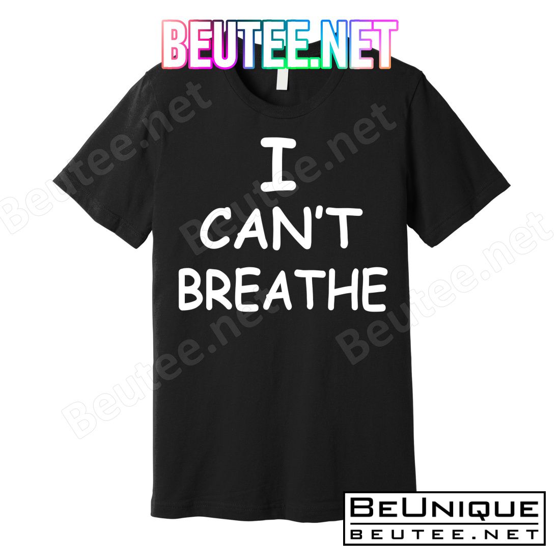 I Can't Breathe Protest Black Lives Matter Message T-Shirts Tank Top