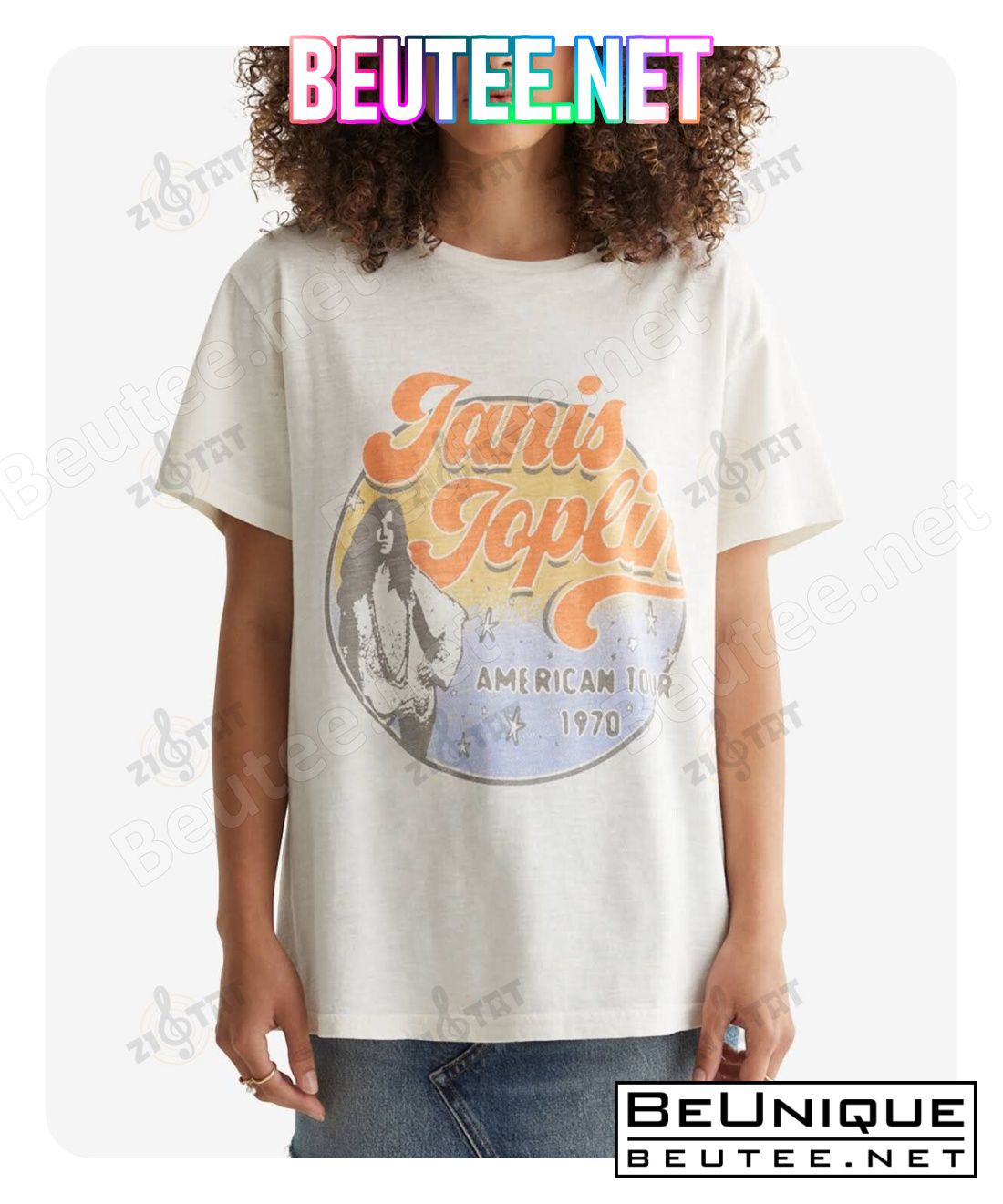 Janis Joplin Boyfriend Shirt
