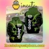 Jeep Skull Green And Black Nike Zip Up Hoodie