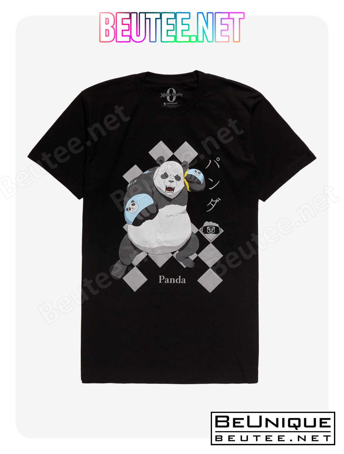Jujutsu Kaisen 0 Movie Panda T-Shirt