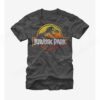 Jurassic Park Logo Fire T-Shirt